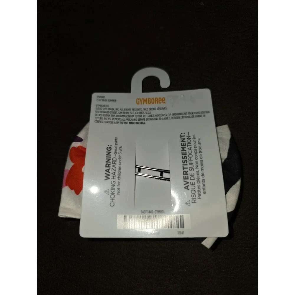 Gymboree wild for‎ zebra hair bow clip nwt